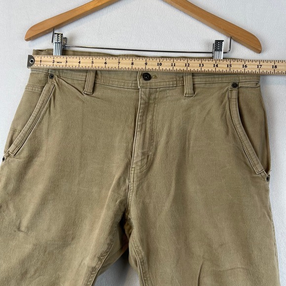 Eddie Bauer Carpenter Pants Work Utility Outdoor Casual Khaki 34x34 - Picture 7 of 10